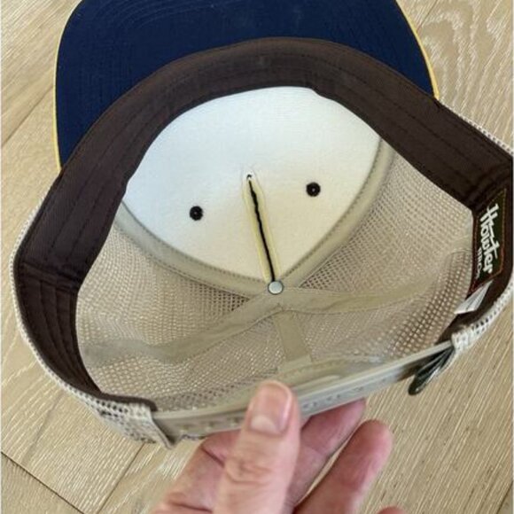 Howler Brothers 2022 ACL Yellow Rose Collection Brown Trucker Snapback Hat - Picture 3 of 5